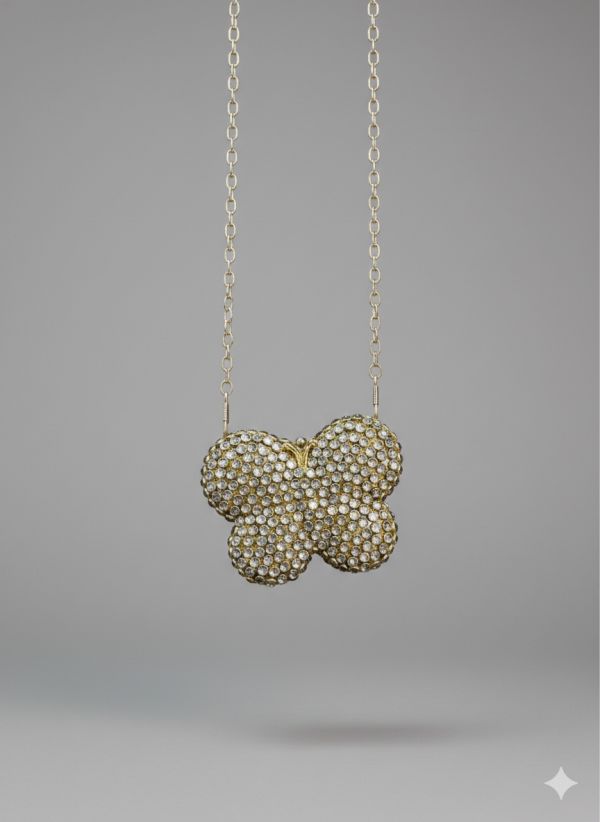 Kundan Butterfly Clutch